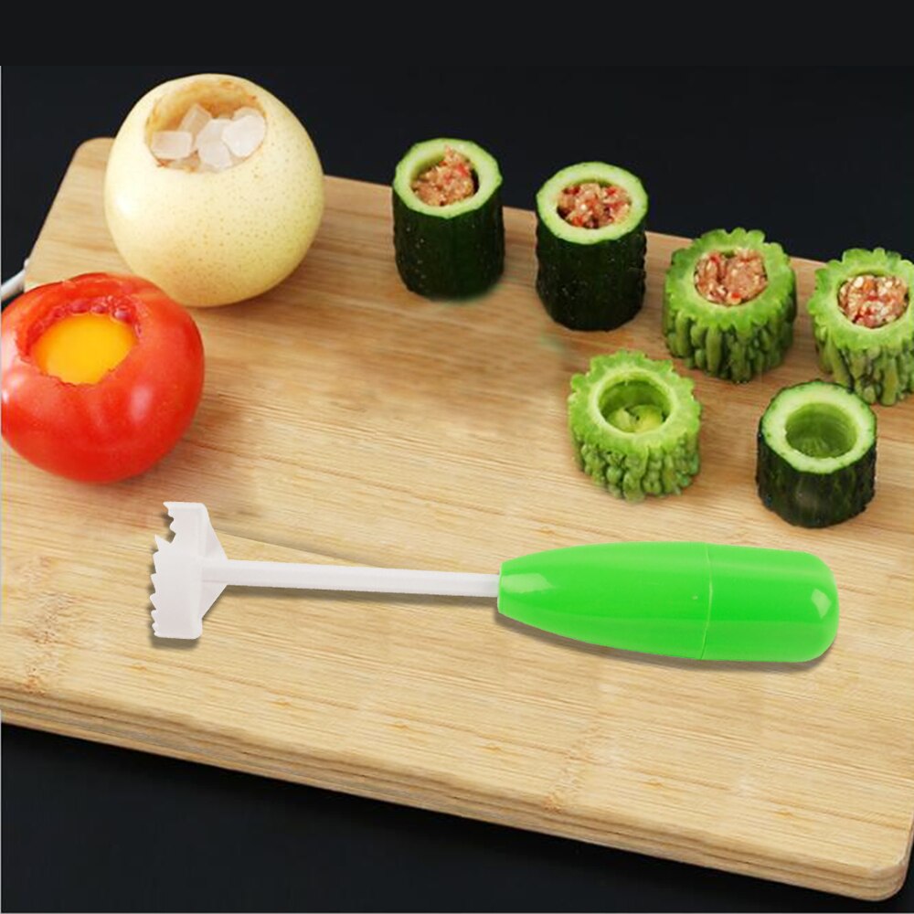 Hamer Stijl Hollow-Out Veggie Boor (1 Set)