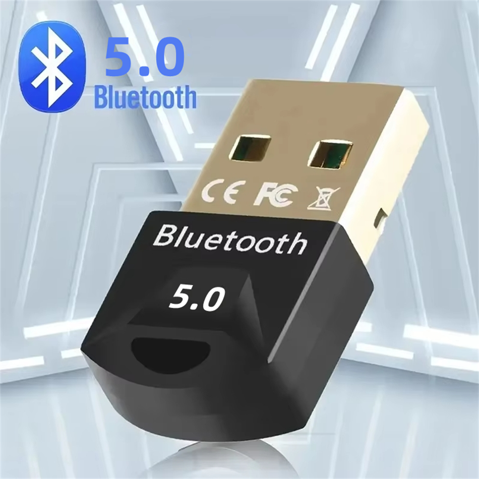 Adaptador USB inalámbrico Bluetooth para Pc, receptor Dongle USB Bluetooth 5,3 5,0 para altavoz, ratón, teclado, transmisor de Audio y música
