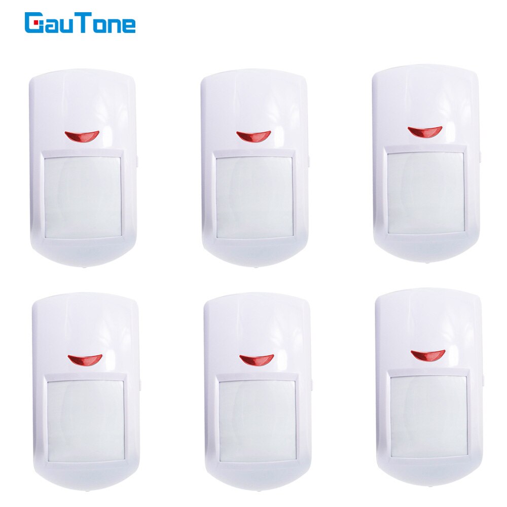 GauTone PA96R PIR Motion Sensor 15kg Pet Immune Wireless Infared Motion Detector Connect with RF 433MHz Alarm System: 6.