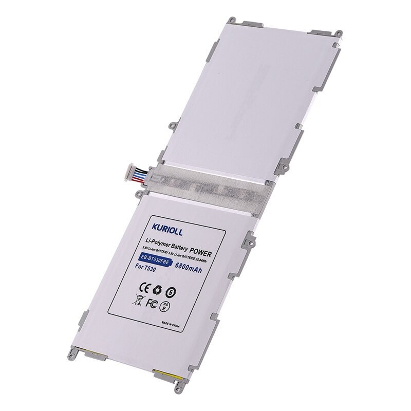 Tablet batería para Samsung GALAXY Tab 4 T530 SM-T531 SM-T533 SM-T535 SM-T537 T535 EB-BT530FBC EB-BT530FBE EB-BT530FBU 6800mAh