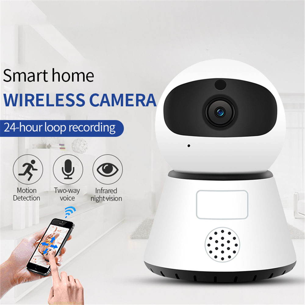 Draadloze Mini Ip Camera 720/1080P Ptz Bewegen Detectie Infrarood Nachtzicht Home Security Surveillance Wifi Camera Cloud service