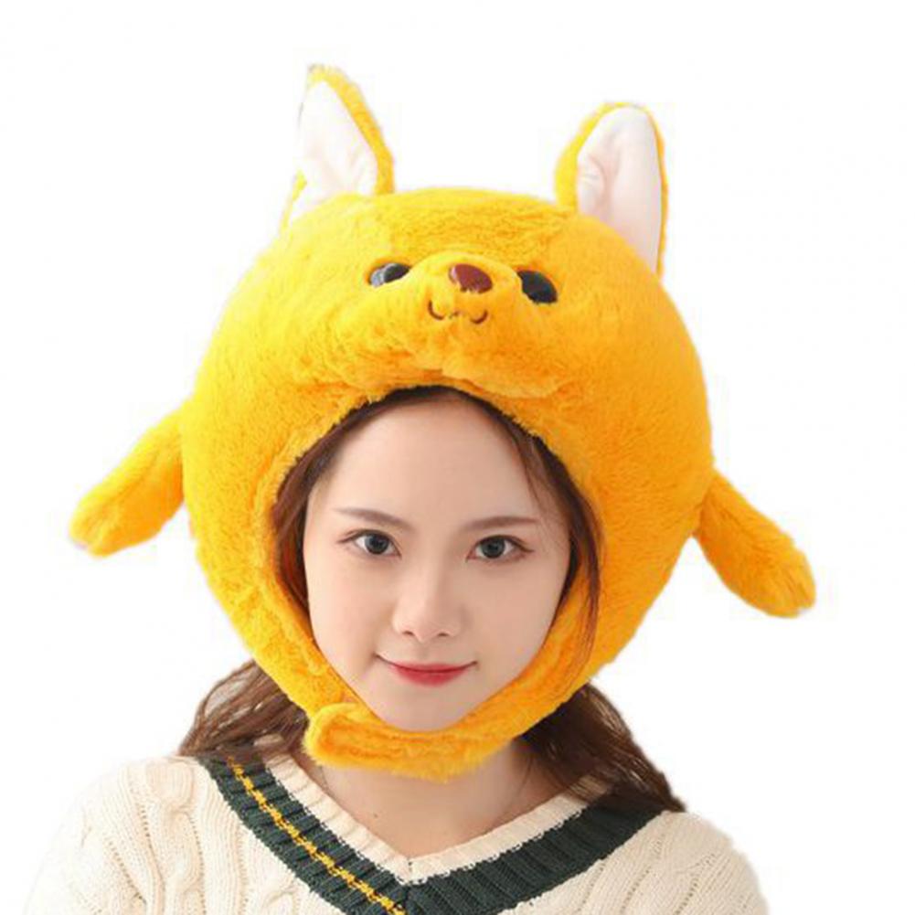 Sombreros con forma de canguro para niña, gorros creativos con forma de Animal de caricaturas divertidos, sombrero de Cosplay, utillaje de foto, de cumpleaños, juguete interactivo para