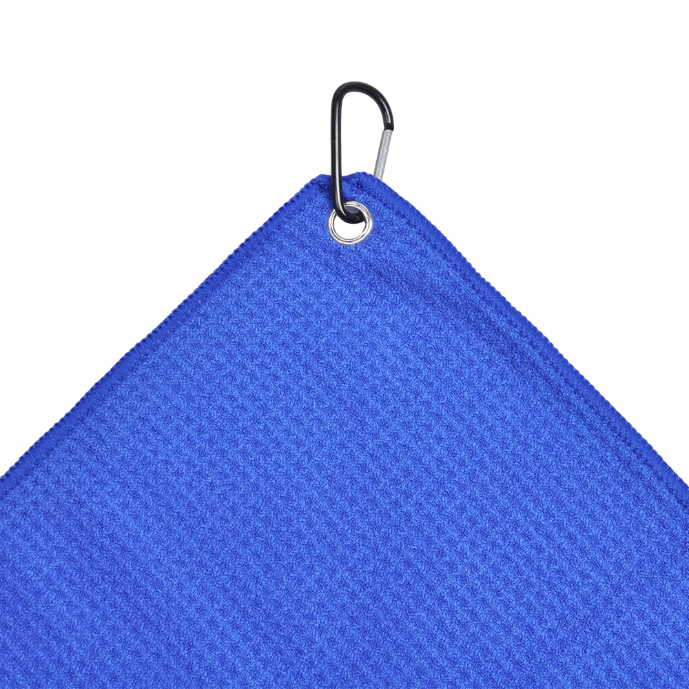 PGM asciugamano da Golf modello Waffle cotone con panno per la pulizia del moschettone asciugamano sportivo gancio in microfibra pulisce club palline borse mani