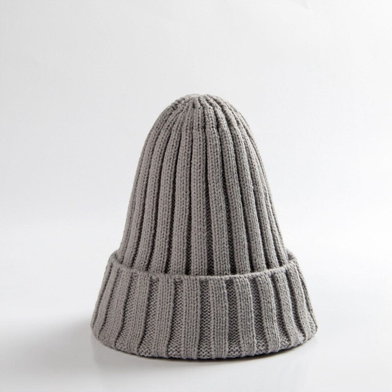 Stickad baby turban mössa varma ullkepsar mjuk mössa för barn flickor pojkar nyfödd elastisk småbarn spädbarn vinter huvudbonader: 6