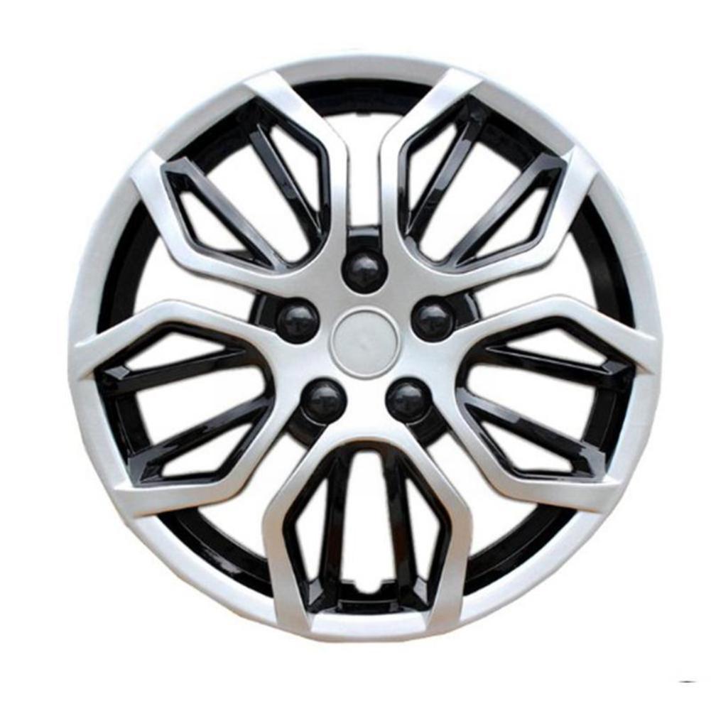 15 Inch Car Wheel Hub Caps Universal Car Wheel Hub Decorative Cover Replacement Center Auto Cover Q4P5