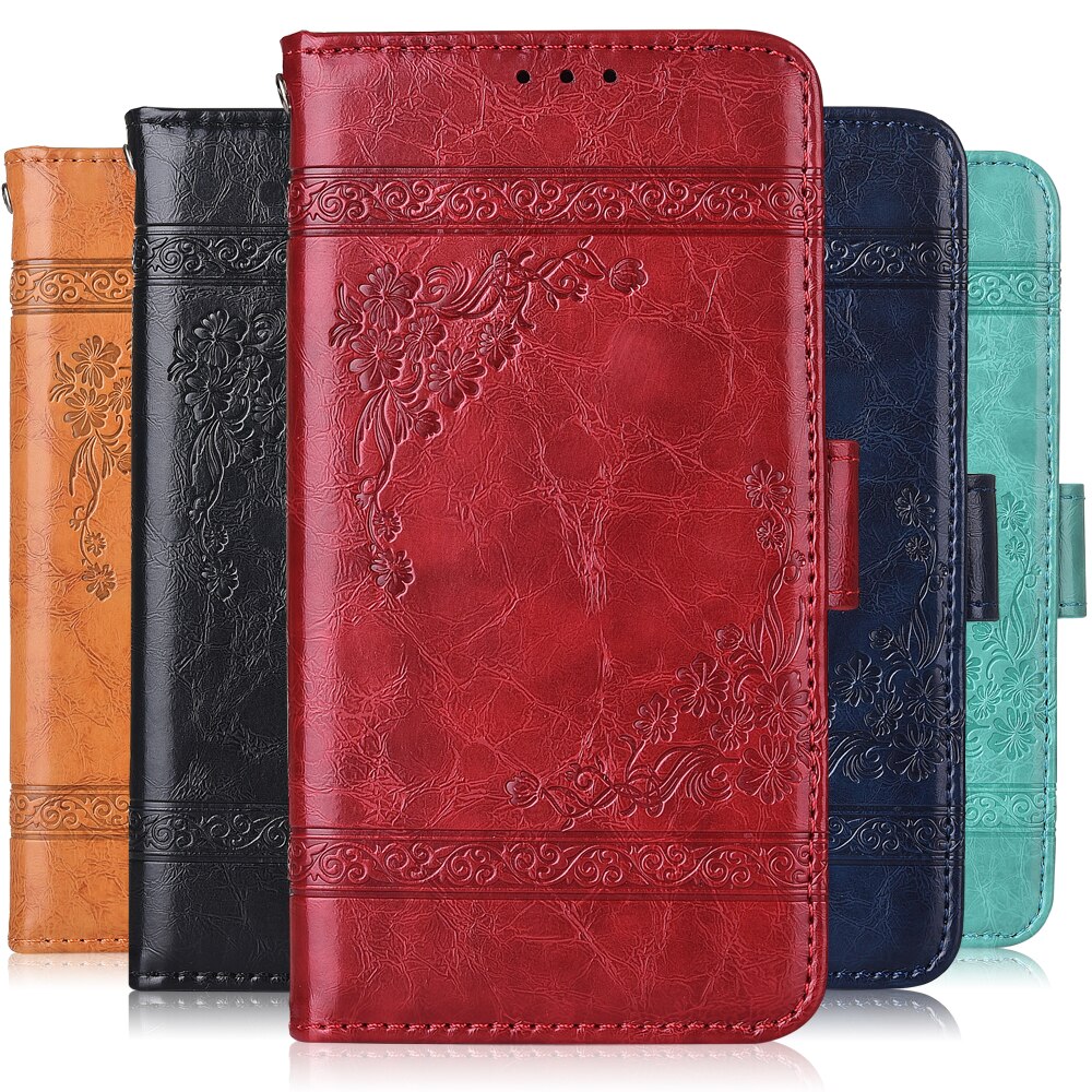 Brieftasche fall für Turbo X Traum 4G abdeckung mit Gurt, 100% spezielle PU Gemusterten Floral Flip Fall Mit Karte Tasche Ständer fall