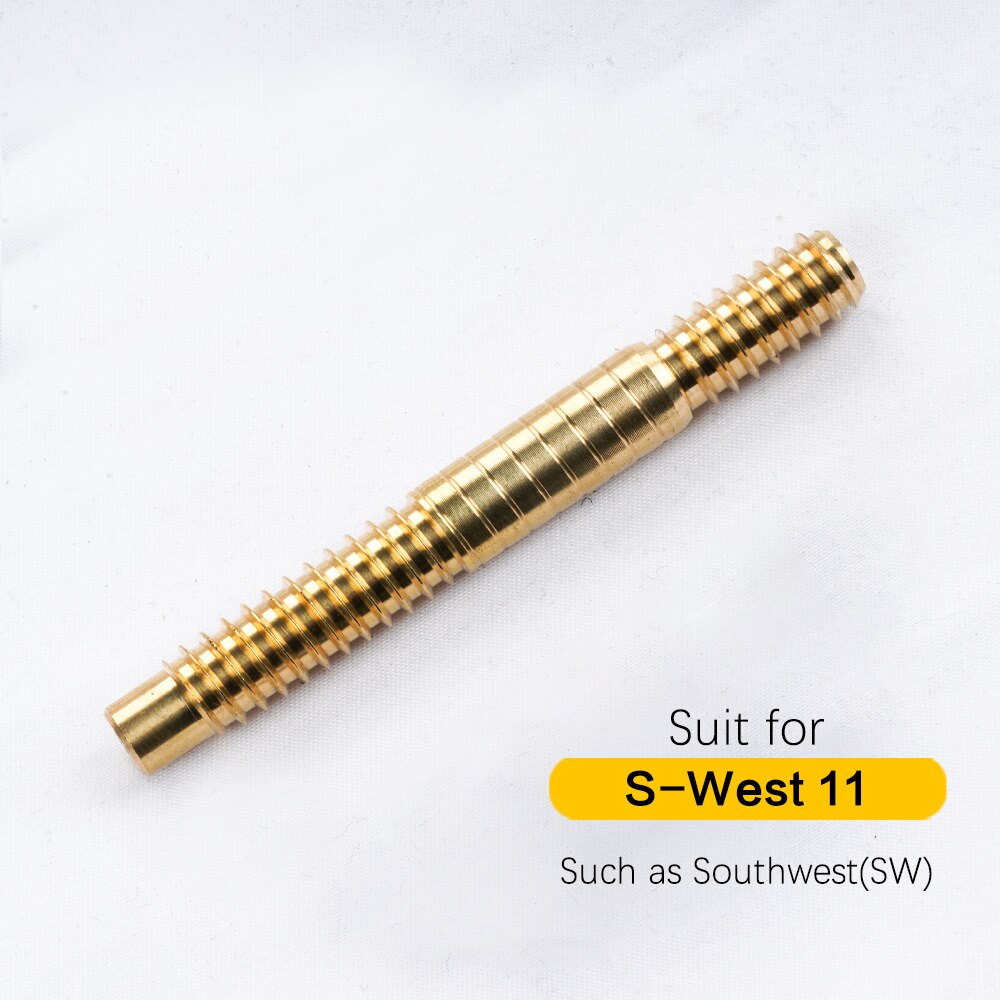 Pool Cue Joint Mezz Wavy /Uni Loc 3/8*10 3/8*11 Joint Billiard Cue Stick Joint Stainless Steel Billiard Accessories: S-West 11