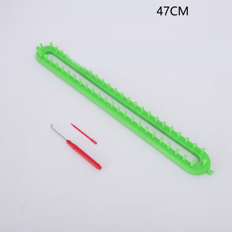 DIY Knitting Kit Needlework Classical Knitter Wool Scarf Shawl Hand Weaving Tools Handmade Lazy Tools for Beginners GHS9: C