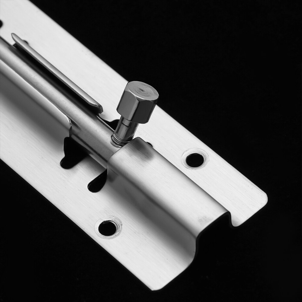 2-12 Inch Stainless Steel Door Lock Buckle Furniture Bolts Garden Gate Locks Sliding Door Chain Latch Home Security Hardware