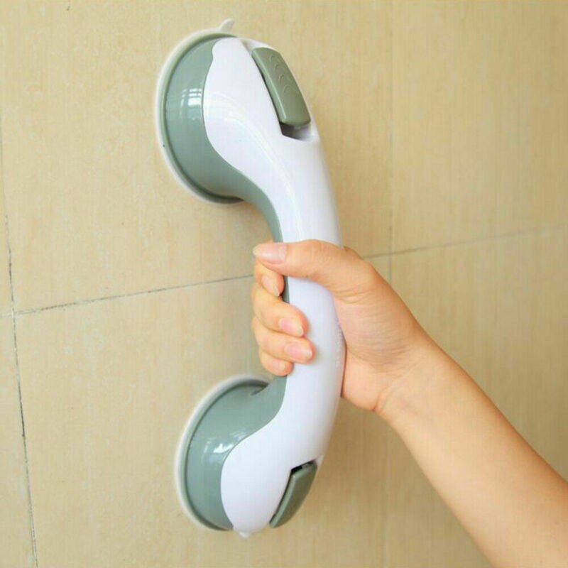 Bathroom Suction Cup Handrail Handle For Bathroom Strong Sucker Hand Grip White Handrail