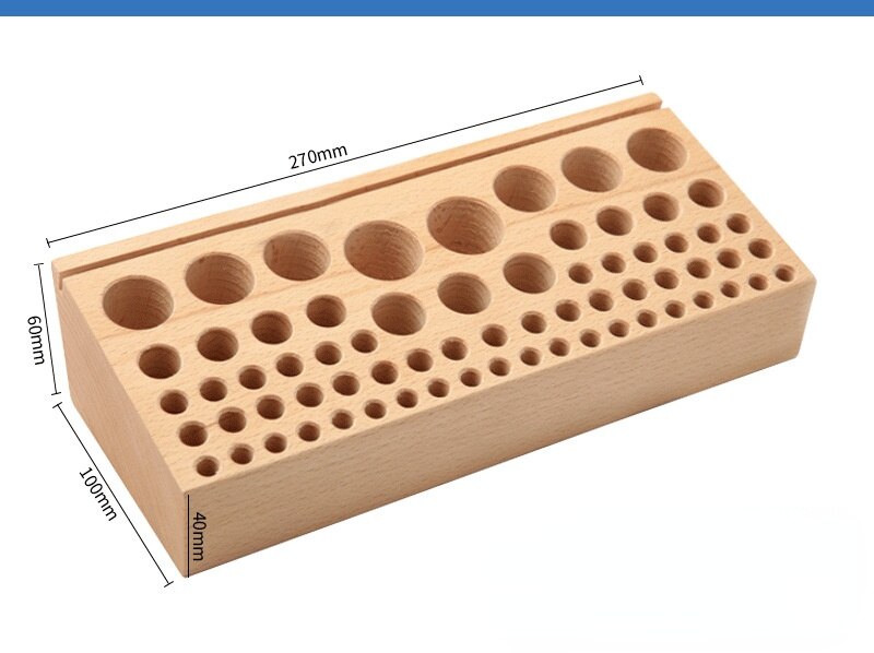 Leather Tool Storage Rack Round Punching Diamond Cutting Storage Table Printing Tool DIY Handmade Art Table: C