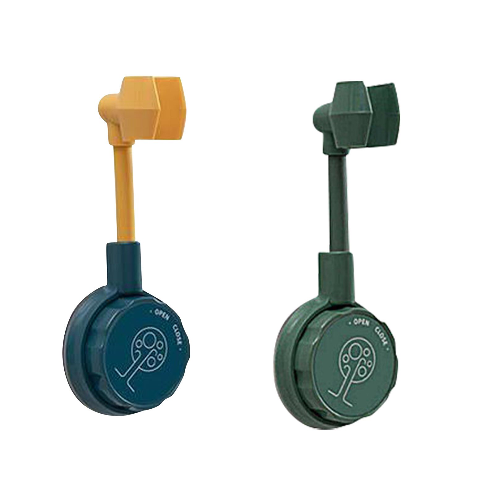 1/2/3PC Adjustable Adhesive Bathroom Shower Head Base Holder Stand Rotating Bracket Powerful Suction Shower Seat Chuck Holder#45: J