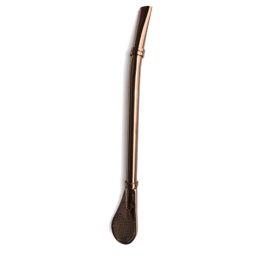 Stainless Steel Drinking Straw Tea Filter Handmade Yerba Mate Tea Strainer Gourd Washable Drinking Straws Tea Tool