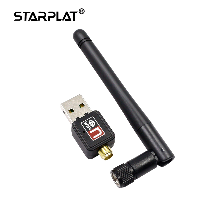 USB WiFi Adapter Mini Netwerkkaart 150mbps 2dBi Wi-Fi Adapter PC Wi-fi Antenne WiFi Dongle 2.4G USB ethernet WiFi Ontvanger geen CD: Default Title