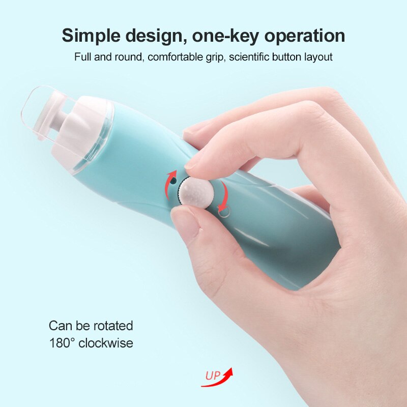 Baby Electric Nail Polisher Multi-function Baby Manicure Grinding Machine Nail Care Baby Nail Clipper Baby Care Kit Rechargeable