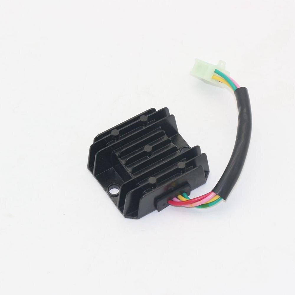12V Motorfiets Spanningsregelaar Gelijkrichter Met 4 Draden Atv GY6 50 150cc Voor Scooter Motorfiets En Boot Bromfiets Motoren 4pin