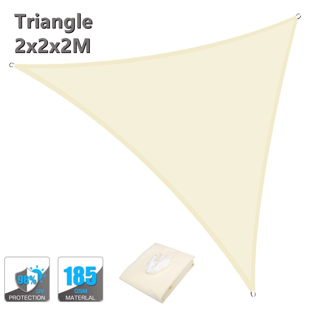 Sonne Sonnensegel 98% UV Block Sonnenschirm Segel für Terrassen Hinterhof Parkplatz Baldachin Markise Zelte Party Im Freien Pavillon Pergola Abdeckung: 2X2X2M