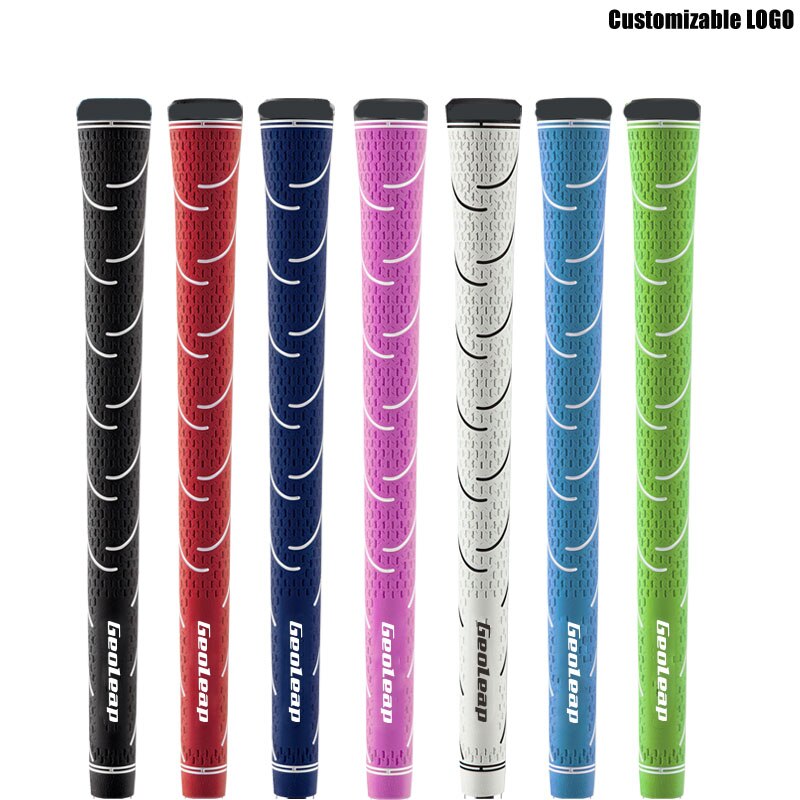 Camiseta nueva de , empuñaduras de goma para palos de golf, 7 colores a elegir, 13 unids/lote, , gran cantidad al por mayor, descuento