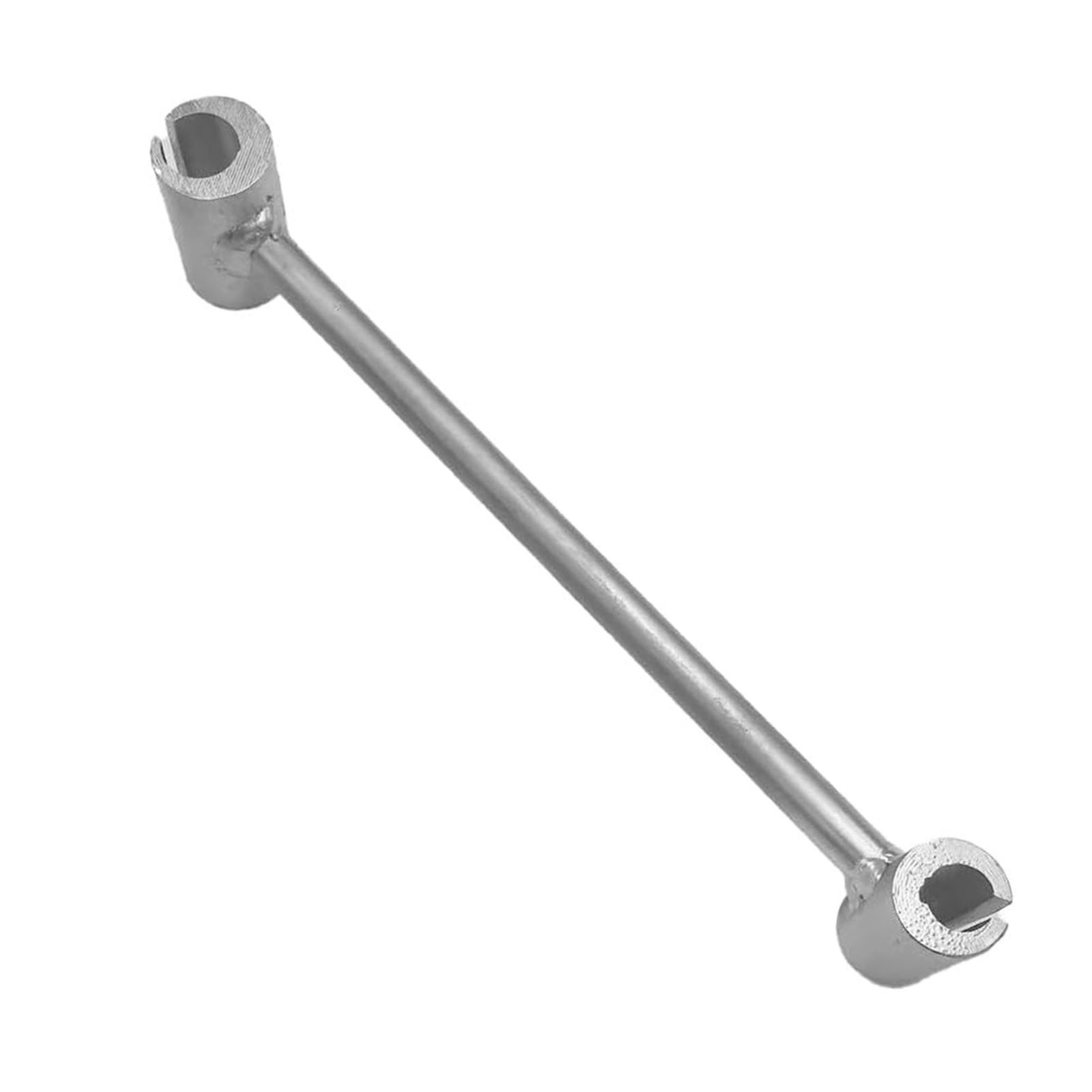 Door Hinge Repair Tool Double Heads Hinge Adjustment Wrench Ergonomic Design 14mm 19mm Hole Alloy Steel for Flag Shaped Hinges: Default Title