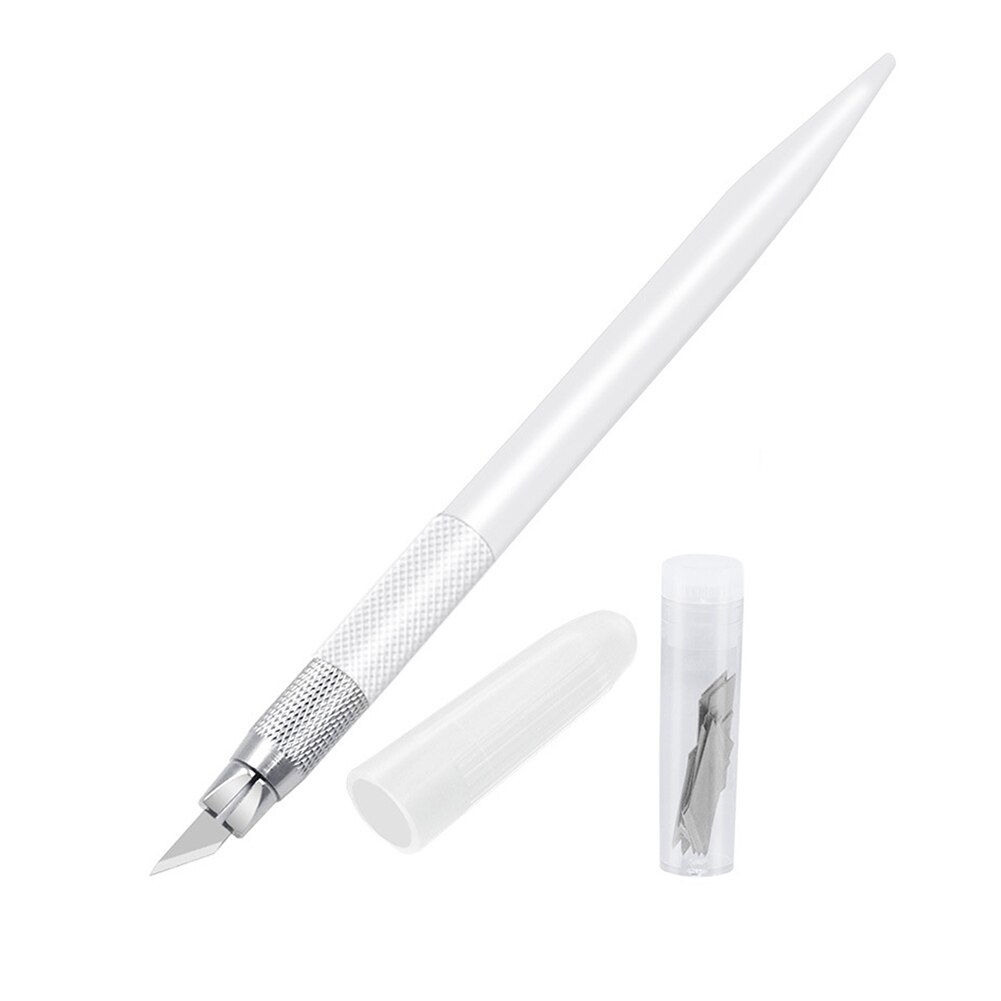 Craft Cutting Tools Blade Paper-Cutter Replace Blade Craft Cutting Knife DIY Art Wear-Resisting Art Cutting Tool: White
