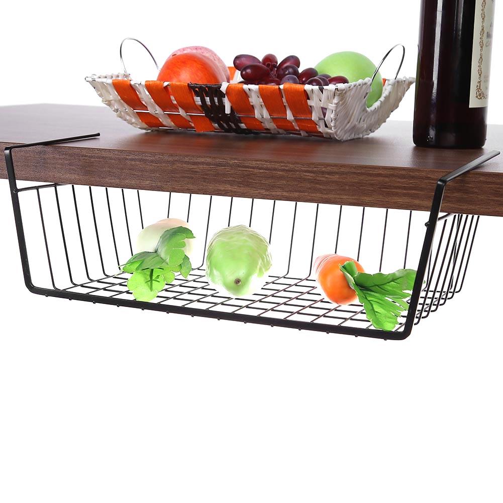 Kitchen Organizer Adjustable Kitchen Refrigerator Storage Rack Fridge Freezer Shelf Holder Pull-out Drawer Organiser Space Saver