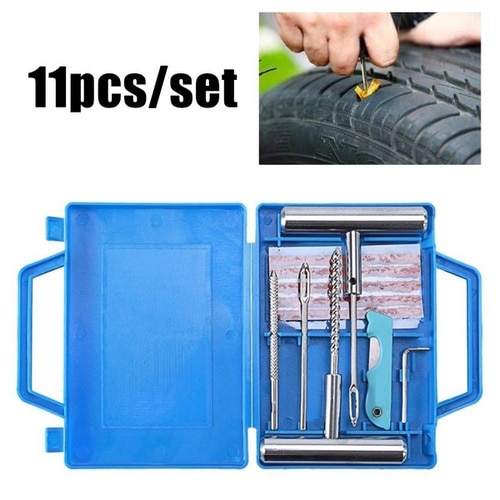 8/11 Stuks Heavy Duty Tire Reparatie Auto Tire Bandenreparatieset Plug Tyre Repair Kit