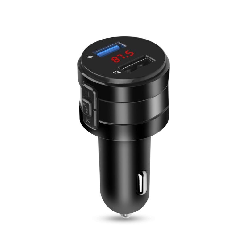 Handsfree bluetooth 4.2 fm zender modulator autolader 3.1a dubbele usb