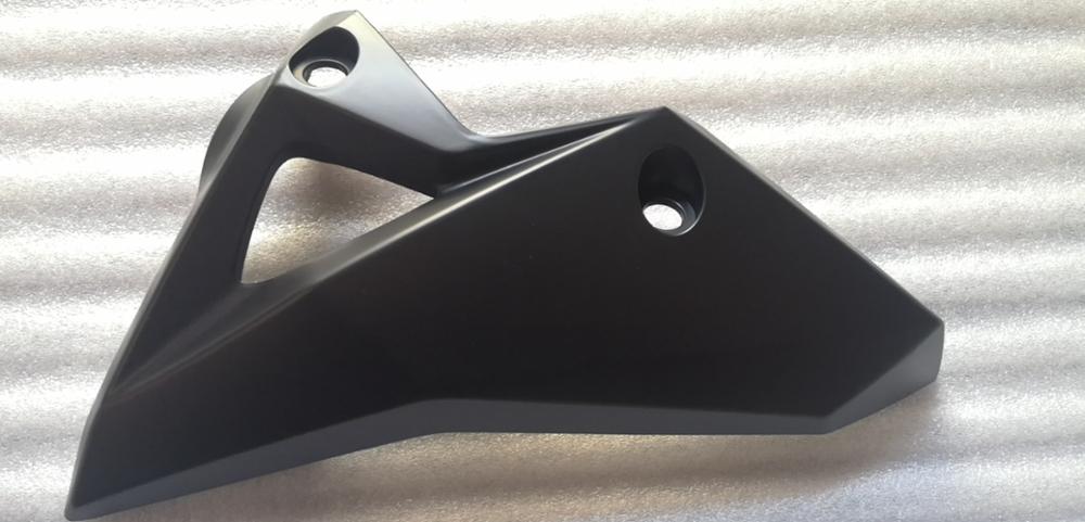 Carénage de moto pour kawasaki z800, couvercle latéral inférieur, et bon, noir ou noir, mat, pour z800 , , et: left matte black