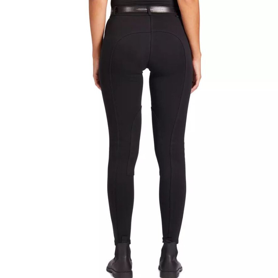 Rijbroek Dames Leggings Paardensport Rijbroek Zacht Ademend Skinny Strakke Paardrijden Scholing Chaps Zwart Bruin Broek