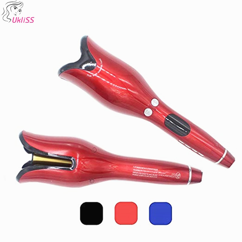 Automatische haarkrultang air spin & n curl 1 inch keramische roterende krultang voor alle haartypes met haarclips reinigingstool