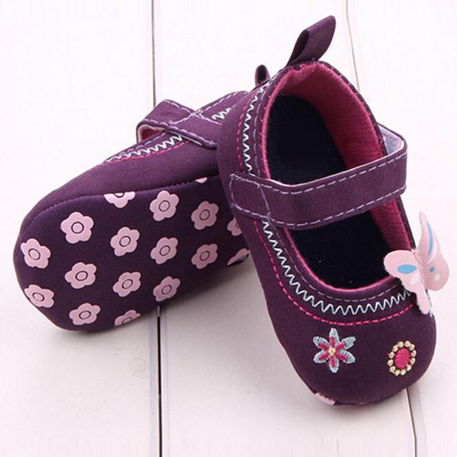 Mode Baby Schoenen Vlinder Zachte Tong Peuter Schoenen Bu/12 Cm