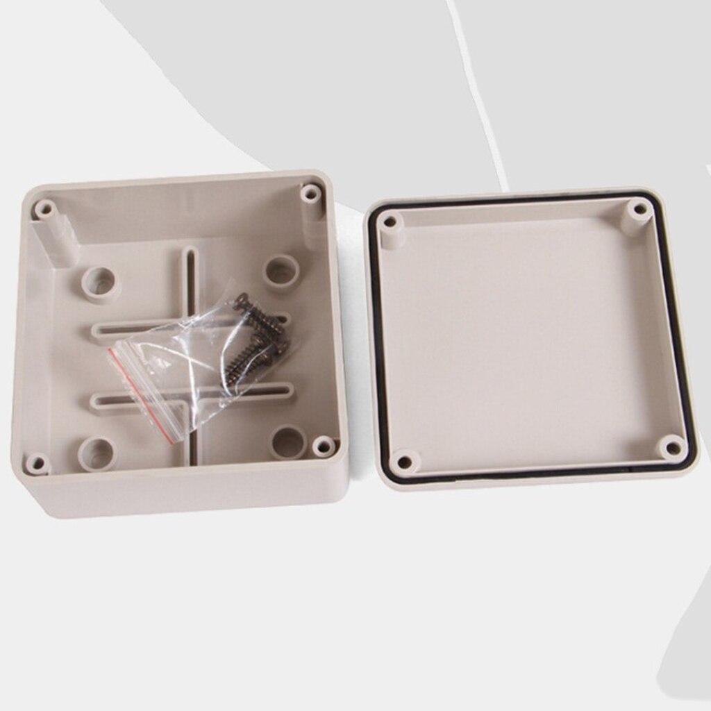 IP66 ABS Waterproof Plastic Enclosure Case Junction Box 100x100x50mm