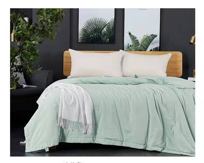 Edredón de algodón de verano para jóvenes, 1,5 m, aire suave, tejido liso: 4