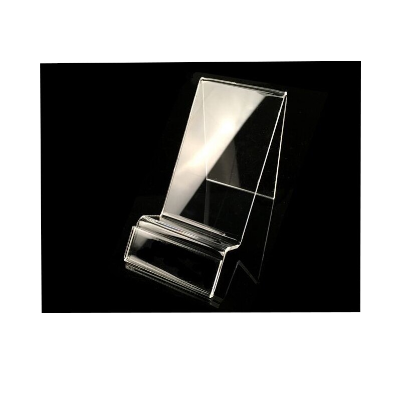 10pcs Clear acrylic mobile cell phone display stand phone Digital product holder jewelry/watch display holder rack