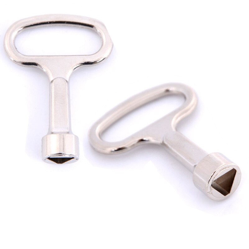 1PC Or 2Pcs Train Triangle Key Triangular Socket Spanner Key Version Elevator Door Keys Cabinet Lock For Distribution Box