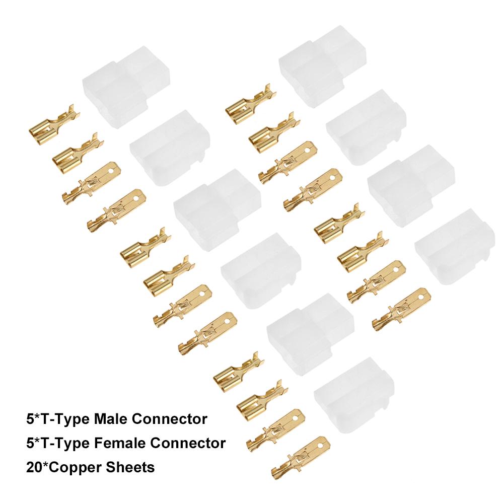 Radio T-Type DC Power Male Female Plug Cord Wiring Plug Suitable for Kenwood Yaesu FT1900 FT7800 FT7900 FT8800 FT8900