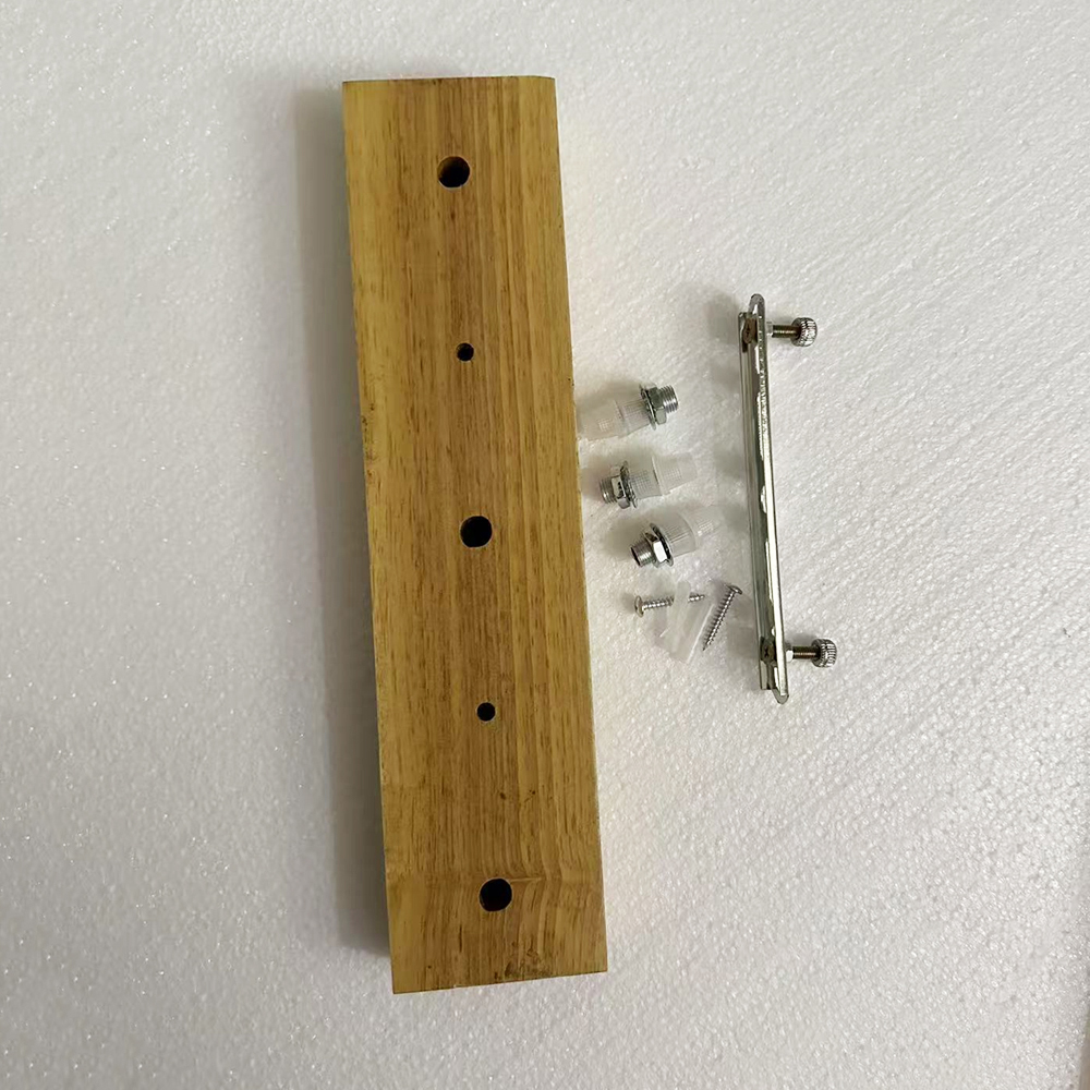 Base de lámpara de estilo conciso, placa de techo moderna, soporte de techo de madera e27, accesorios de iluminación DIY: Marfíl