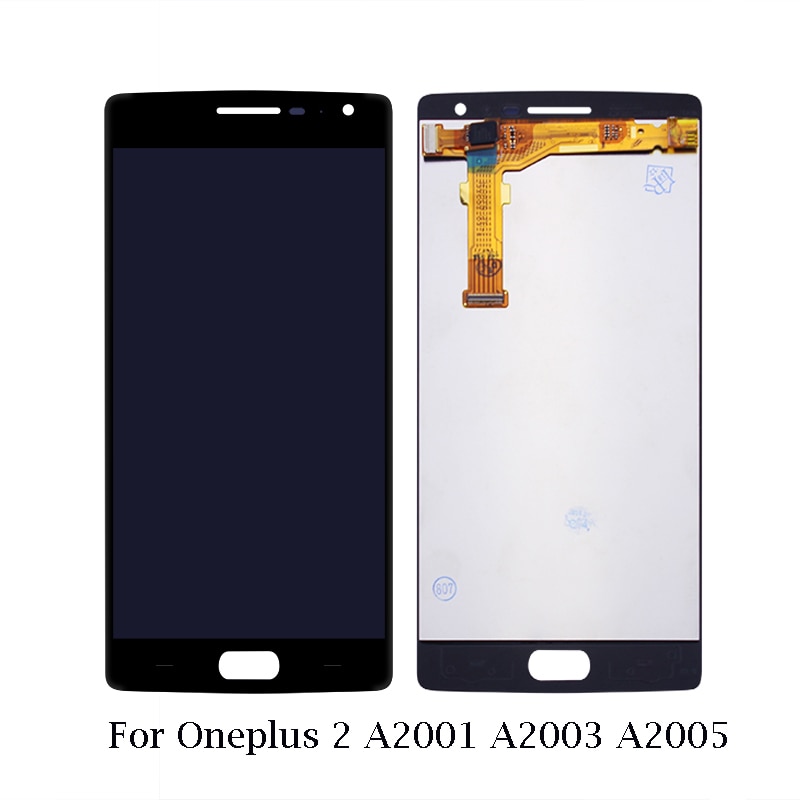 Til oneplus 1+a0001 a2001 a3000 a3010 a5000 a5010 lcd -skærm+berøringsskærmsamling til oneplus 1 2 3 3t 5 5t 6 6t 7 lcd -skærm