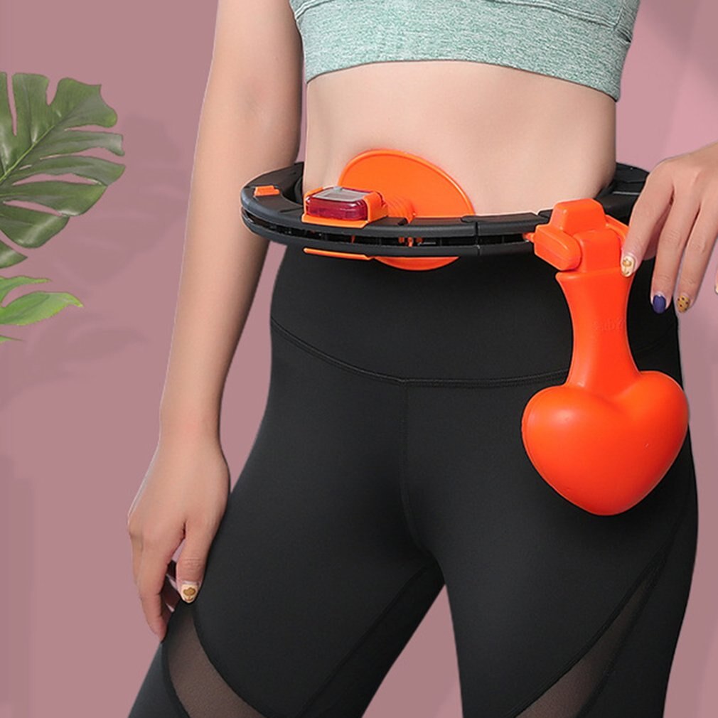 Contagem inteligente esporte de fitness rolamento anel esporte ajustável anel de ginástica cintura fina ginásio fitness círculo