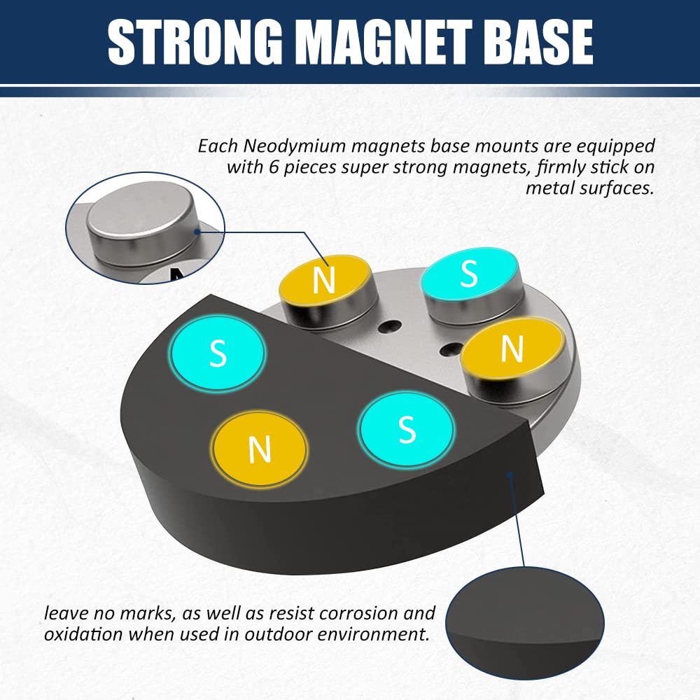Rubber Gecoate Magneet Neodymium Magneet Basis Met Rubber Coating Anti Kras Magneet Met Rubber Gecoate Buitendraad