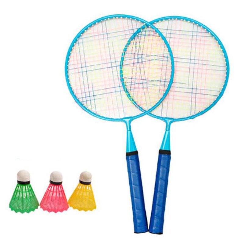 1Set Kunststoff Kinder Tennis Badminton Spielzeug Outdoor Indoor Sport Freizeit Spielzeug Schläger Eltern Kind Interaktive Spielzeug Kinder: 001