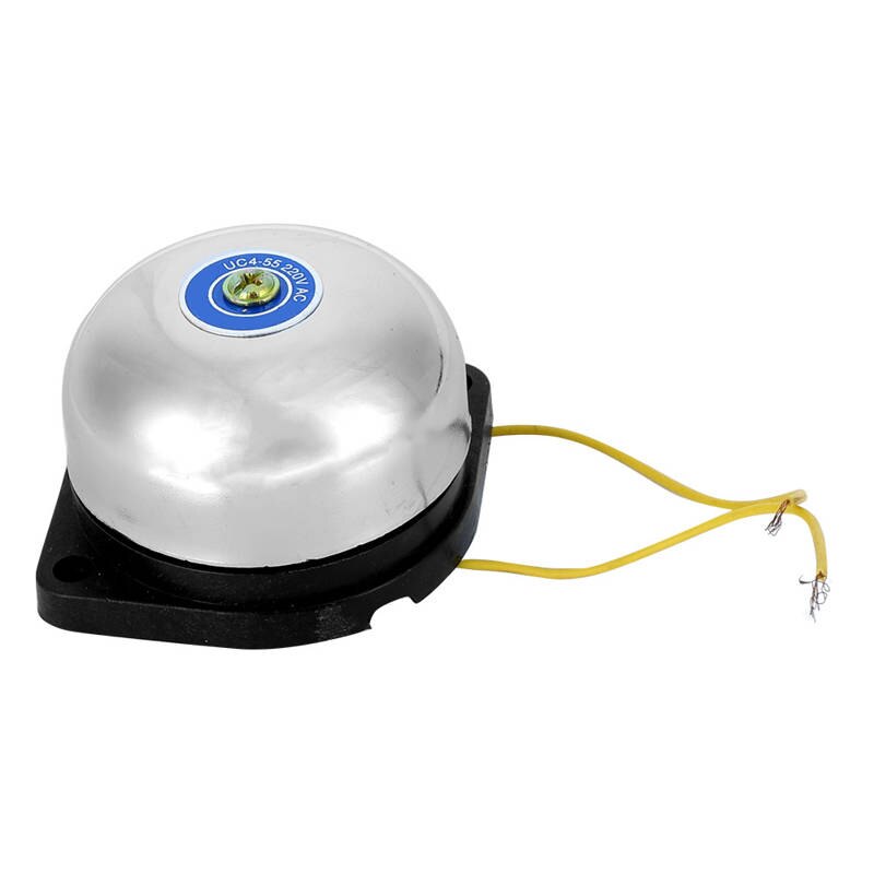 Stainless Steel Electric Bell 5W Non‑Sparking Bells for School Bell Chime Alarm Fire Alarm Multi Purpose Bell