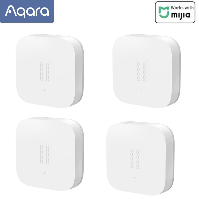 Aqara Smart Vibration Sensor Zigbee Motion Shock Sensor Detection Alarm Monitor Built In Gyro For Xiaomi Mijia Smart Home