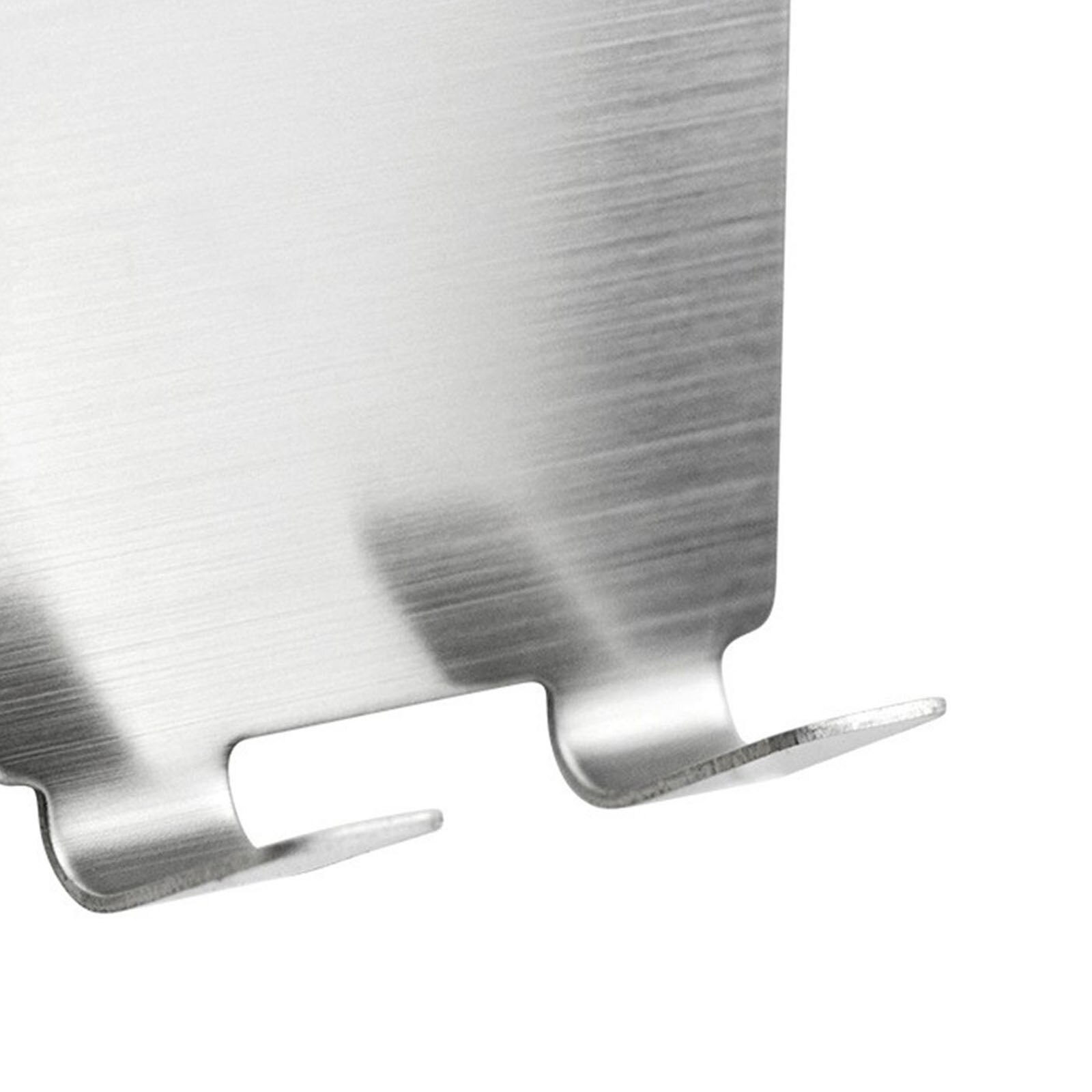 Deluxe Large Fogless Shower Mirror 2 Adhesive Hooks Acrylic Fog-Free Frameless Bathroom Makeup Shave Portable Men Women