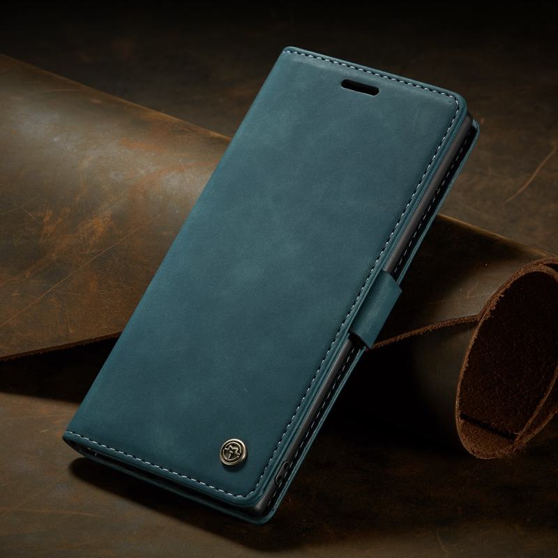 Leder Fall Für Samsung Galaxy Note 10 Plus 5G Abdeckung Fall Flip Brieftasche S Stift In Der Regel Verwenden Top Protector für Samsung Note10 +: For Samsung Note 10 / Blue Phone case