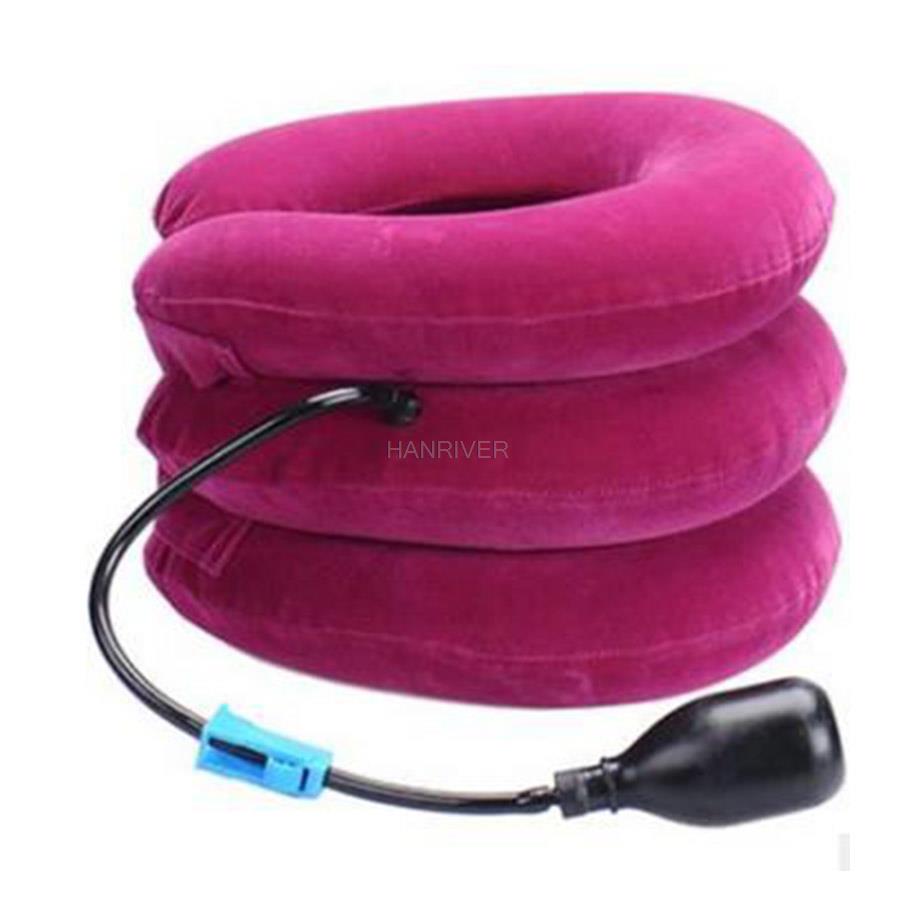 ! Cervical traction apparatus with inflatable neck neck stretcher health care toolsRelax tensions ease fatigue massage neck