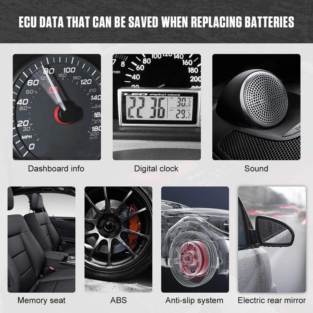 Herramienta de detección de fugas de batería de coche de 12V, herramientas eléctricas de emergencia, reemplazo de batería automotriz, herramientas de reparación de batería automática
