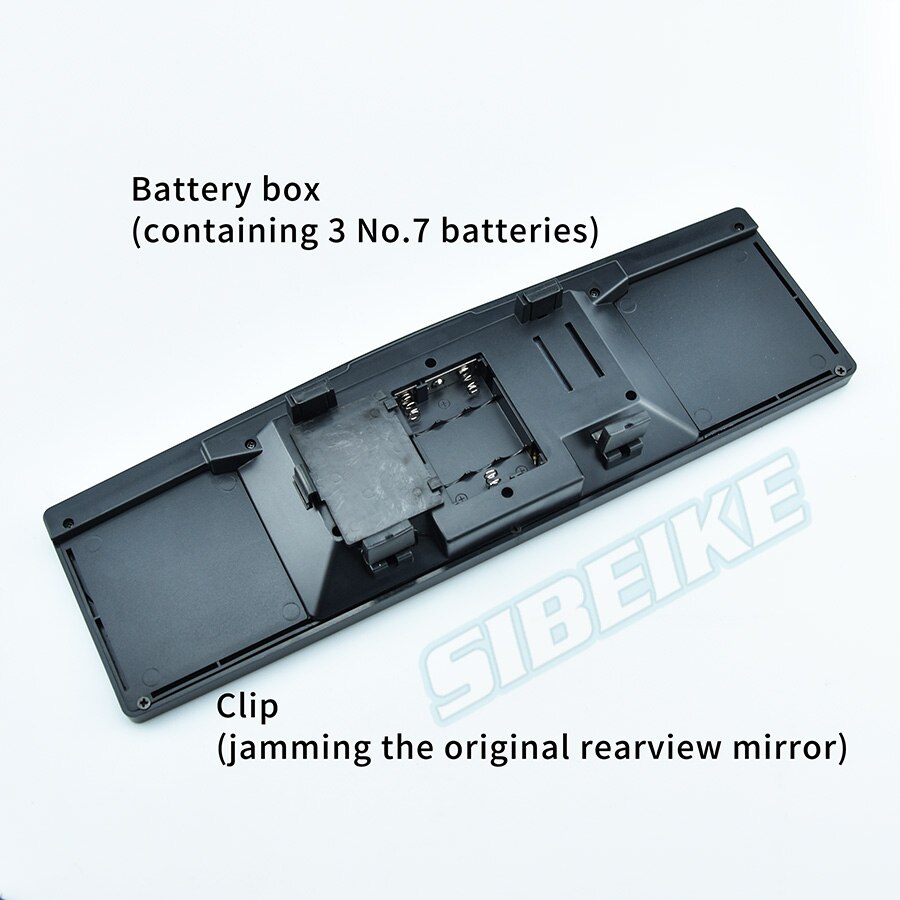 3D Style Universal Car Infinity Galaxy bottomless endless RGB LED CLIP ON Rearview Mirror