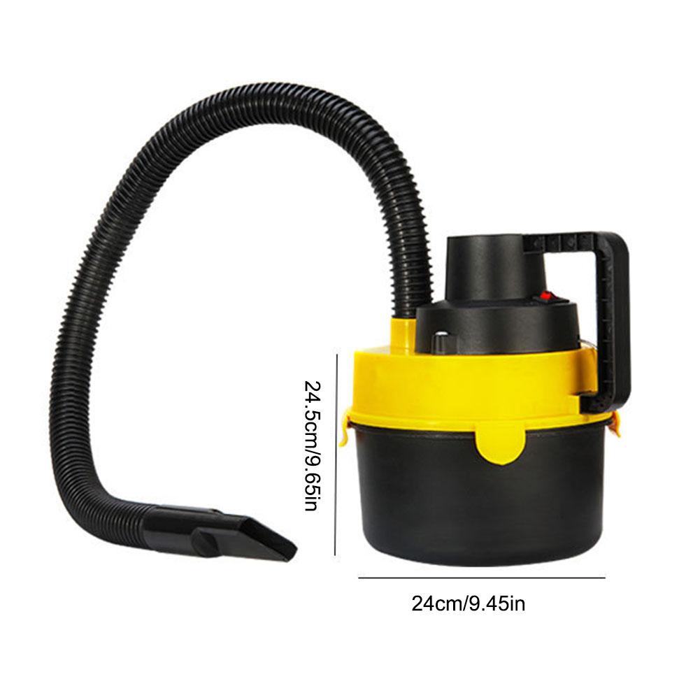 Portable Car Vacuum Cleaner Powerful Handheld Car Wet Dry Canister Vacuum Inflator Turbo Vacuum Cleaner Cleaning Tool