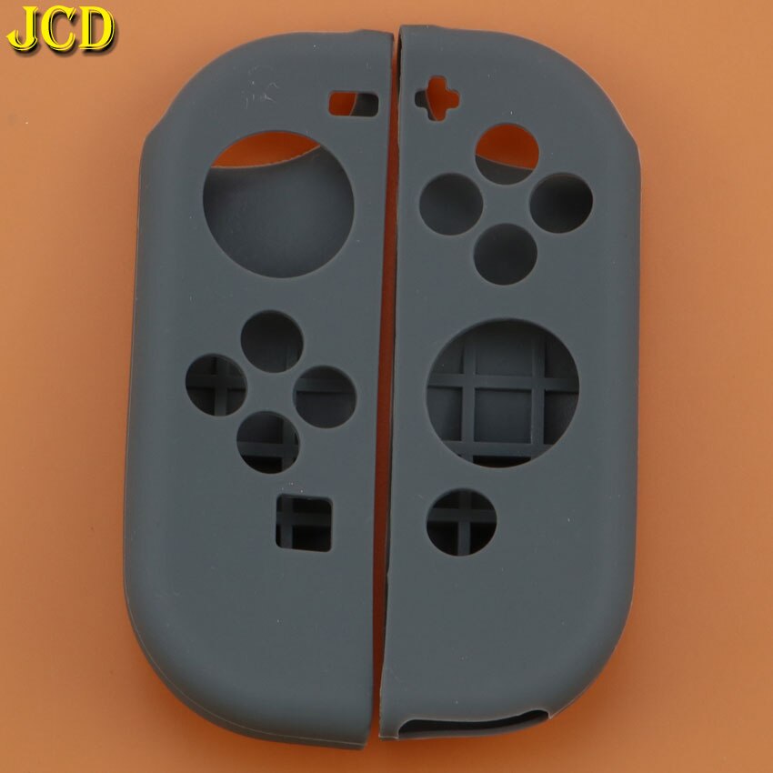 JCD 1Set Anti-Slip Silicone Soft Case For Switch NS Protective Cover Skin For Nintend Switch Joy-Con Controller Accessory: O-O